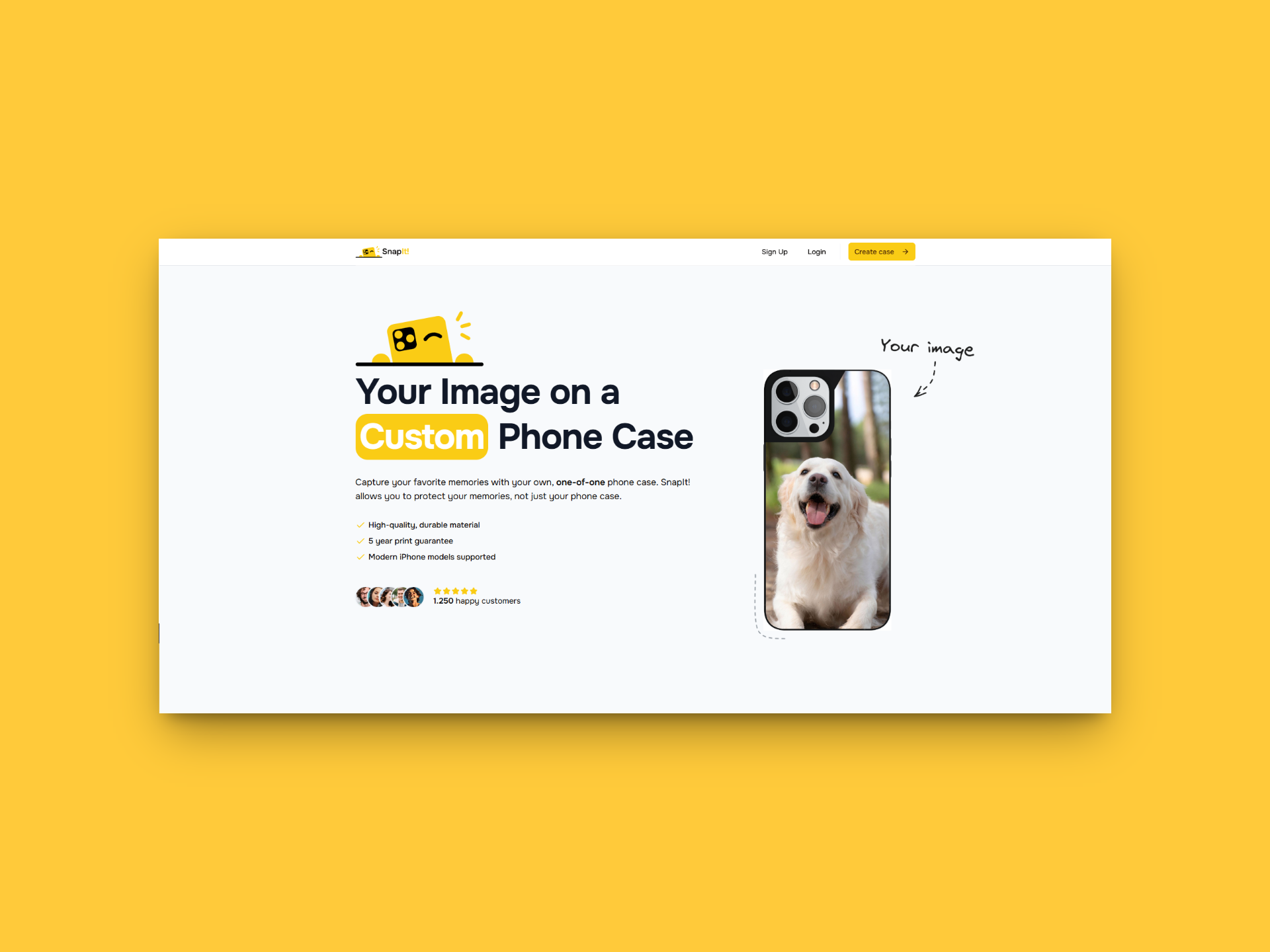 Imagenes sobre el proyecto SnapIt! Crea tu funda personalizada