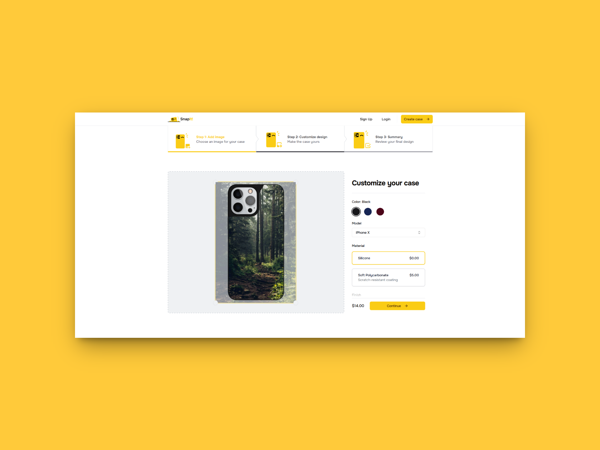 Imagenes sobre el proyecto SnapIt! Crea tu funda personalizada